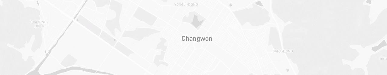 Map of Changwon